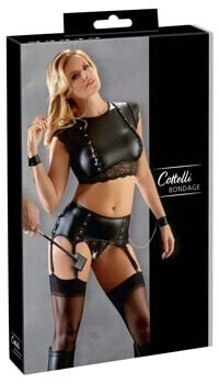 Cottelli Collection Bondage Lingerie Set Ouvert Ab