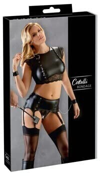Cottelli Collection Bondage Lingerie Set Ouvert Ab