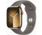 Apple Watch Series 9 4G 45mm Edelstahl Gold Sportarmband Tonbraun M/L