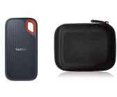 SanDisk Extreme Portable SSD 1TB + Amazon Basics Festplattentasche