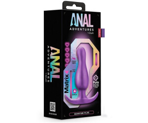 Blush Anal Adventures Matrix Quantum Plug Galactic Purple Ab