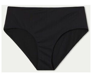 Tezenis Recycled Microfibre High Waist Bikini Bottoms Black Ab