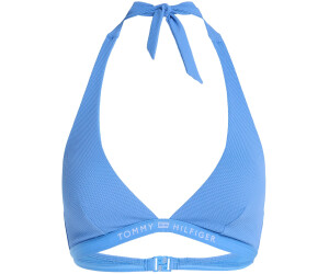 Tommy Hilfiger Tonal Logo Fixed Triangle Bikini Top Uw Uw Ab