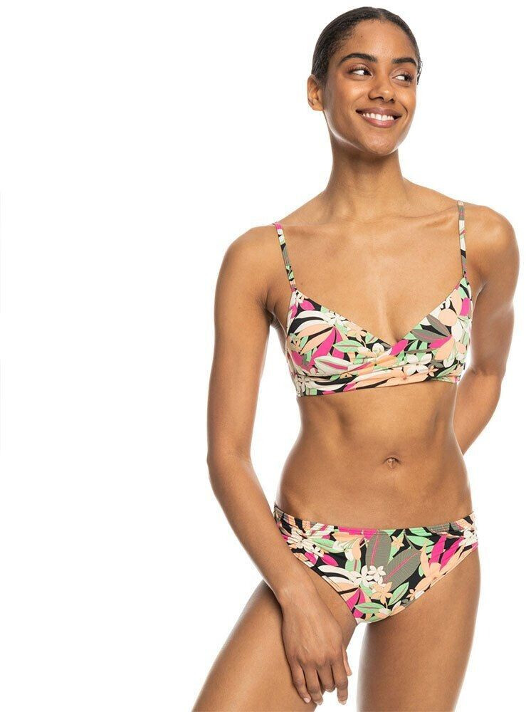 Roxy Beach Classics Bikini Erjx Colourful Au Meilleur Prix Sur