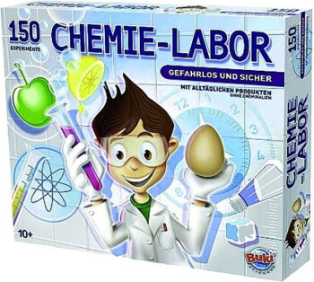 Kit Chimie Sans Danger Buki - 150 Expériences Faciles Pour Enfants Dès 8 Ans