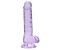 Realrock Realistic Dildo With Balls Purple Cm Ab