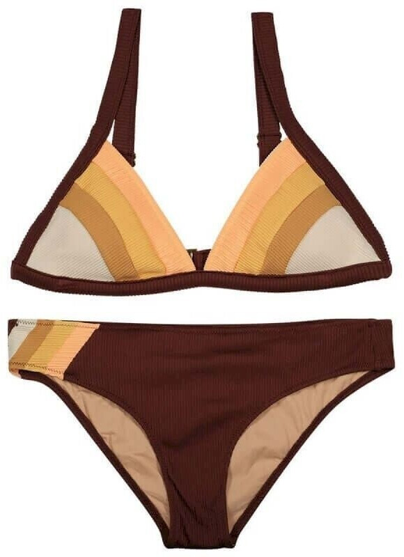 Rip Curl Surf Revival Triangle Set Bikini Plum Ab