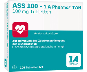 ASS 100 TAH Tabletten 100 Stk Ab 0 90 Mai 2024 Preise Preisvergleich Bei Idealo De