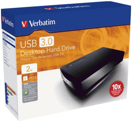 Verbatim USB 3.0 Desktop Hard Drive 2TB