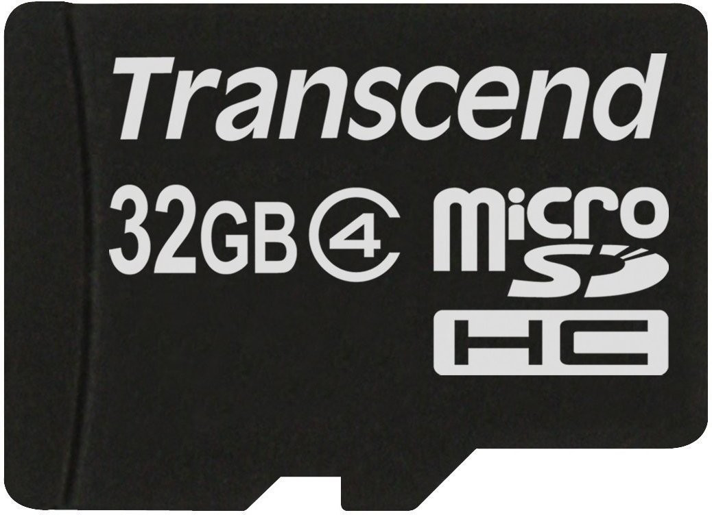 Transcend microSDHC 32GB Class 4 (TS32GUSDC4)