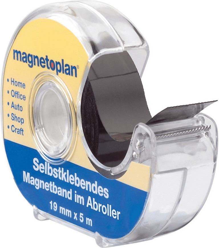 magnetoplan Magnetklebeband im Spender 19mmx5m