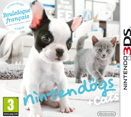 Nintendogs + Cats: Bouledogue Français & ses nouveaux amis (3DS)