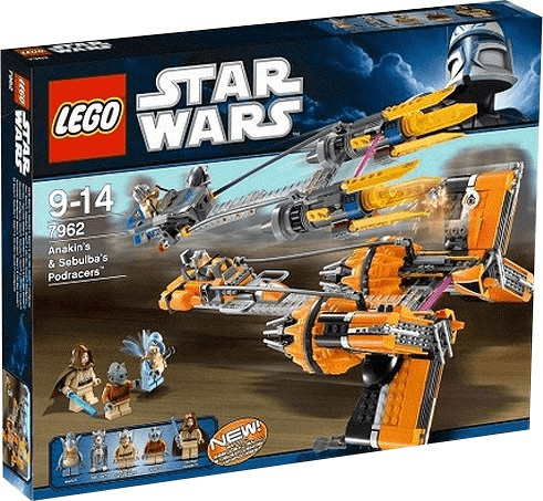 LEGO Star Wars Anakin's und Sebulba's Podracers (7962)