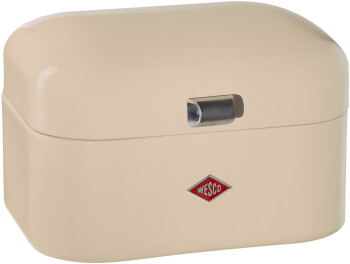Wesco single grandy mandel Wesco Brotkasten Single Grandy in neusilber - KochForm
