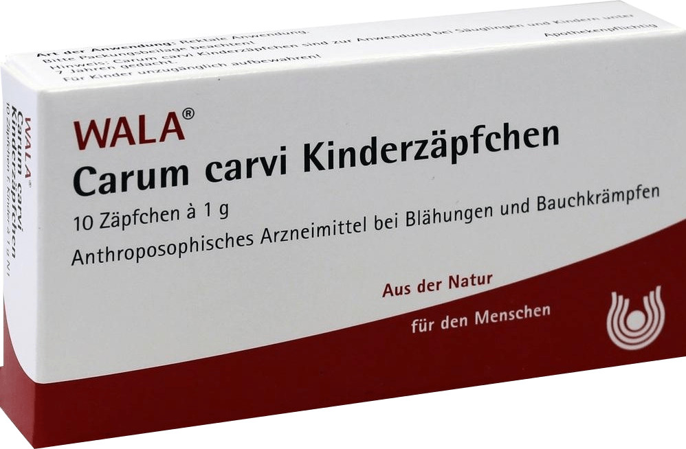 Wala-Heilmittel Carum Carvi Kinderzäpfchen (10 x 1 g)