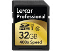 Lexar SDXC Card Professional 32 Go UHS-I 400x