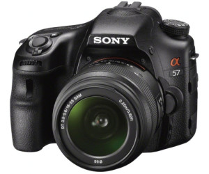 sony alpha 57 kit 18 55 mm slt a57vk Sony SLT A57K SLR Digitalkamera (16 Megapixel APS HD CMOS, 7,5 cm (3 Zoll) Display, Live View, Full HD Video) inkl. SAL 18 55mm Objektiv f&uuml;r 575,00&euro;