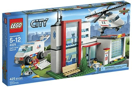 LEGO City Helikopter Rettungsbasis (4429)