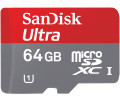 Sandisk Mobile Ultra microSDXC 64Go Class 10 UHS-I (SDSDQU-064G)