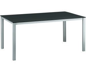 Kettalux-Plus Dining-Tisch 160x 95cm silber/anthrazit ...