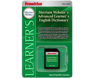 Merriam Websters Advanced Learners English Dictionarybgl