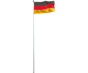 Mendler Alu-Fahnenmast 4m + Deutschlandfahne 150 x 90cm