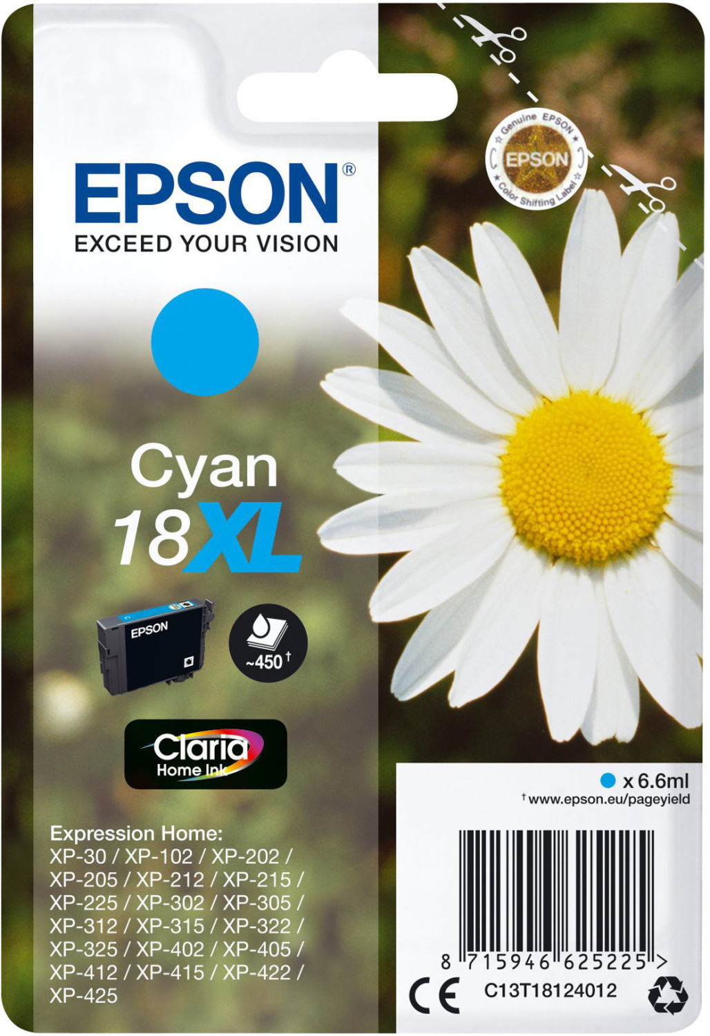 Epson 18XL cyan (C13T18124010)