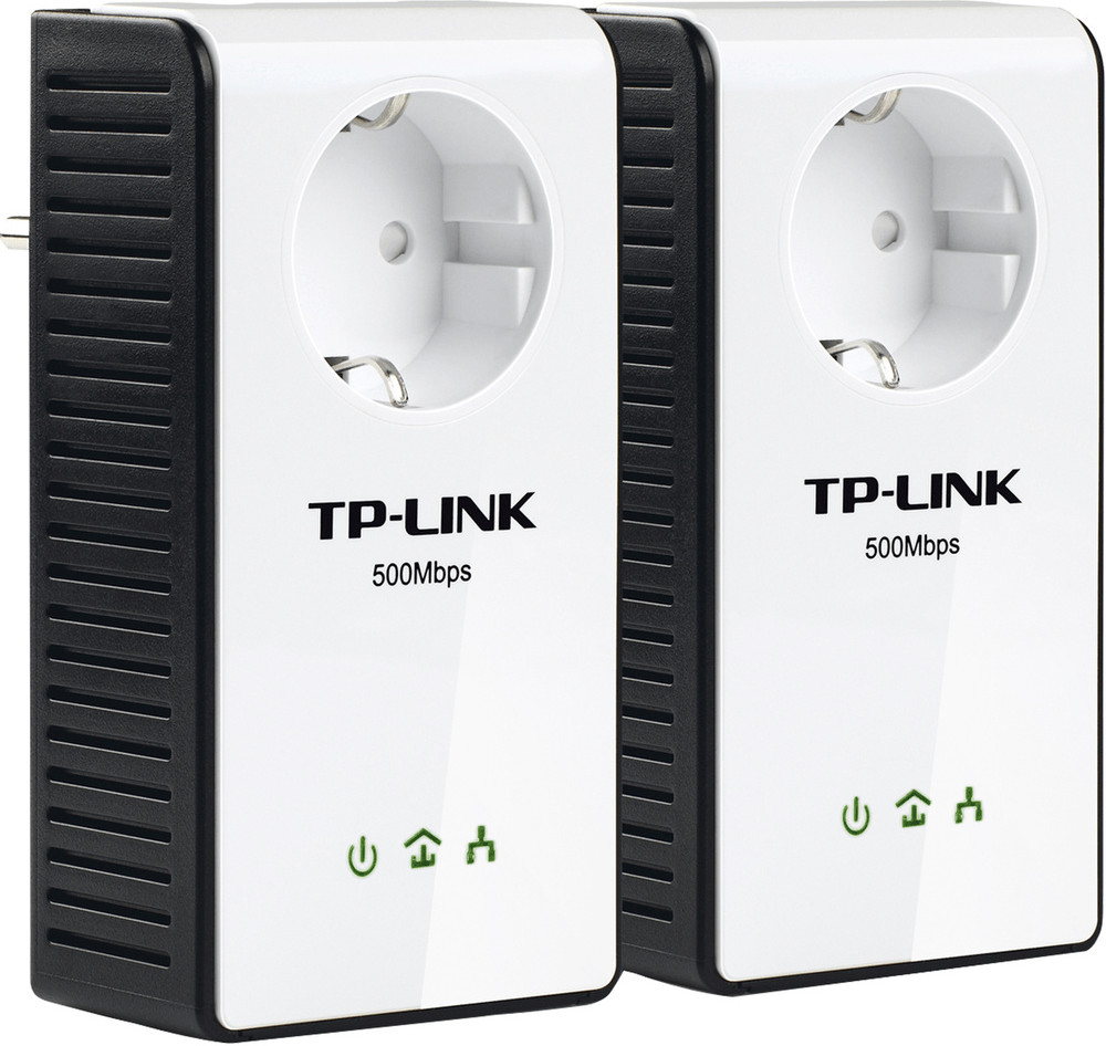 TP-Link AV500+ Gigabit Pass Through Powerline Adapter Starter Kit (TL-PA551KIT)