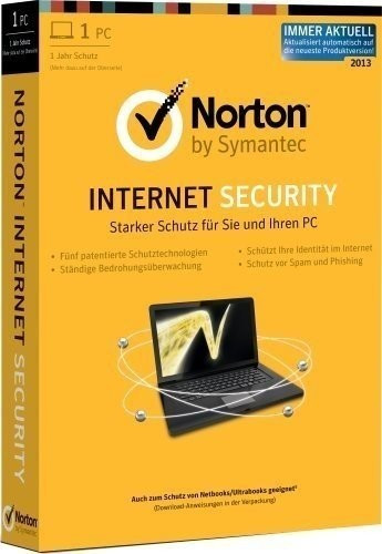 NortonLifeLock Norton Internet Security 2013 (1 User) (1 Jahr) (DE) (Win)