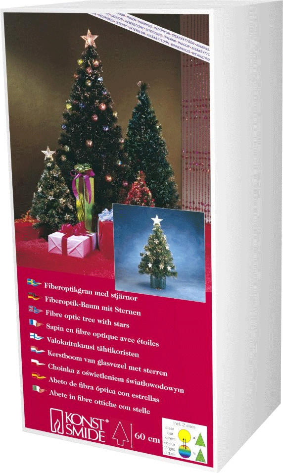 Fiberoptik Baum mit Sternen (3302500)