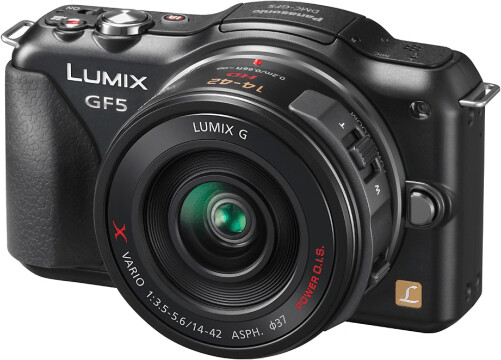 Panasonic Lumix DMC-GF5 Kit 14-42 mm PZ schwarz