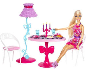 Barbie Geschenkset Möbel & Puppe - Esszimmer (X7942) ab 17,95