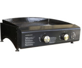 habitat et jardin plancha gaz cabourg 61 a poser 2 bruleurs 