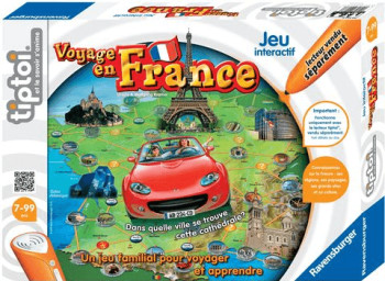 Ravensburger  Tiptoi Le jeu Voyage en France  pas cher Achat / Vente Jeux