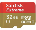 Sandisk microSDHC Extreme 32Go Class 10 UHS-I (SDSDQX-032G-U46A)