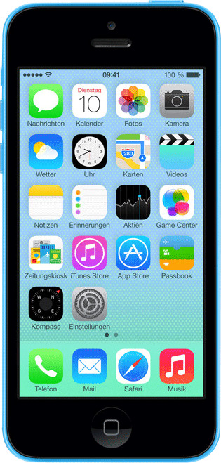 Apple iPhone 5C 16GB Blau
