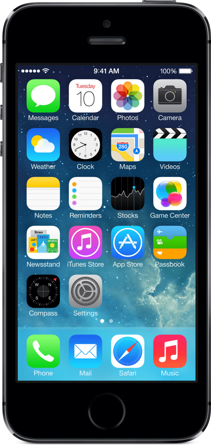 Apple iPhone 5S 16GB Spacegrau
