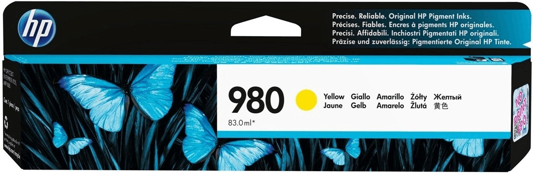 HP Nr. 980 gelb (D8J09A)
