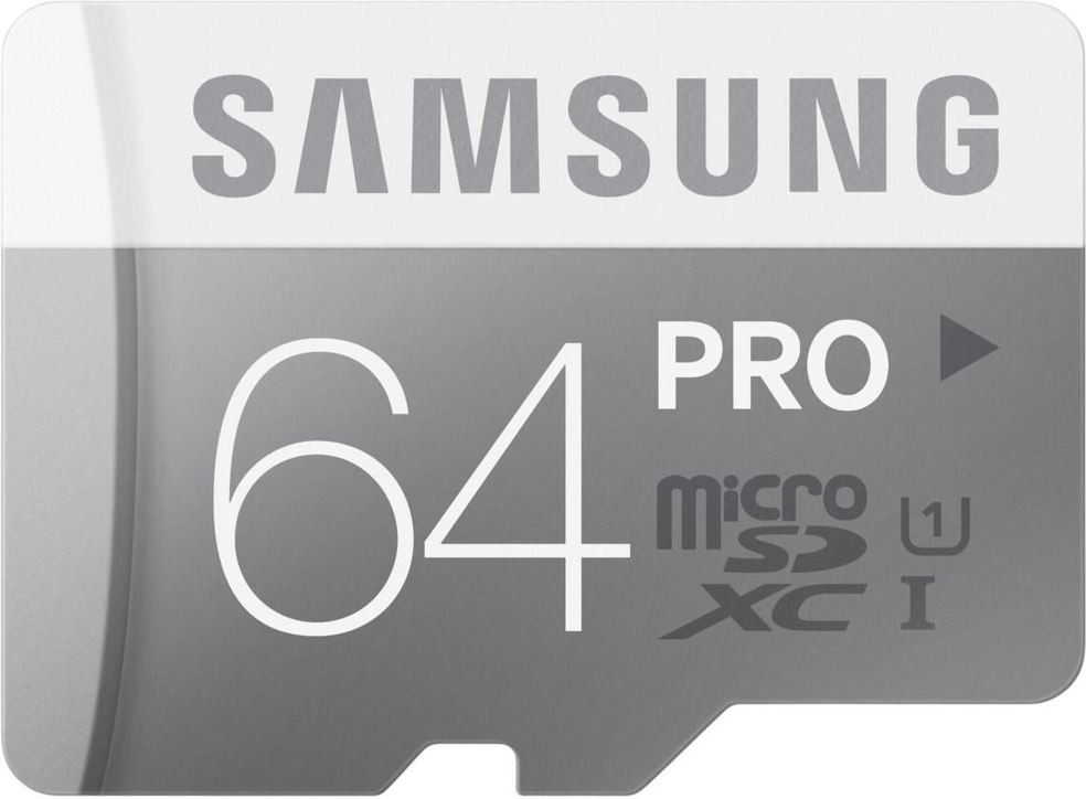Samsung microSDXC Pro 64GB Class 10 UHS-I (MB-MG64D/EU)