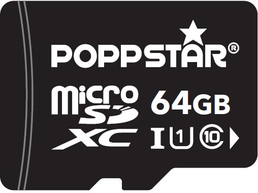 Poppstar microSDXC 64GB class 10 (1004471)