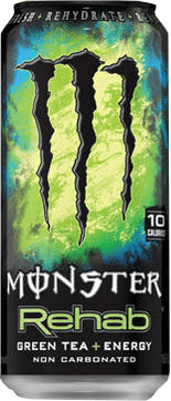 Monster Rehab Green Tea + Energy 0,5l