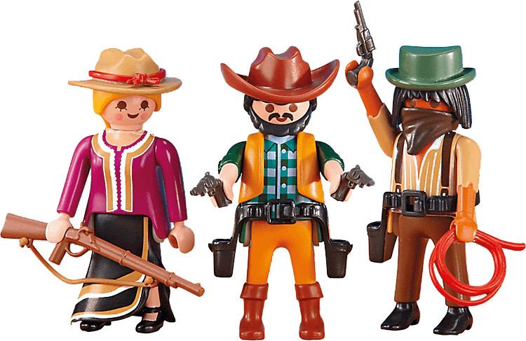 Playmobil 2 Cowboys and Cowgirl (6278)