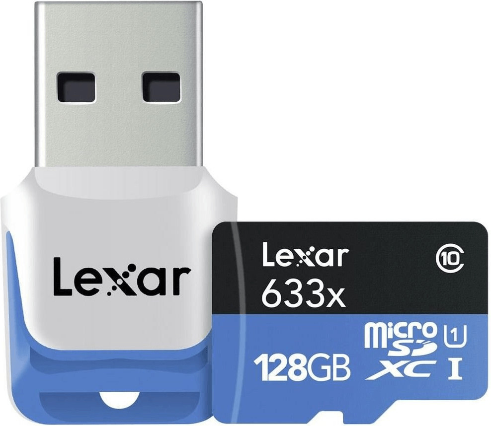Lexar High Performance 633x microSDXC 128GB UHS-I (LSDMI128BBEU633R)