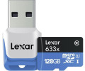 Lexar microSDXC 128Go Class 10 UHS-I (LSDMI128BBEU633R)