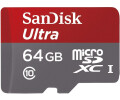 Sandisk Ultra Android microSDXC 64Go Class 10 UHS-I (SDSDQUAN-064G-G4A)