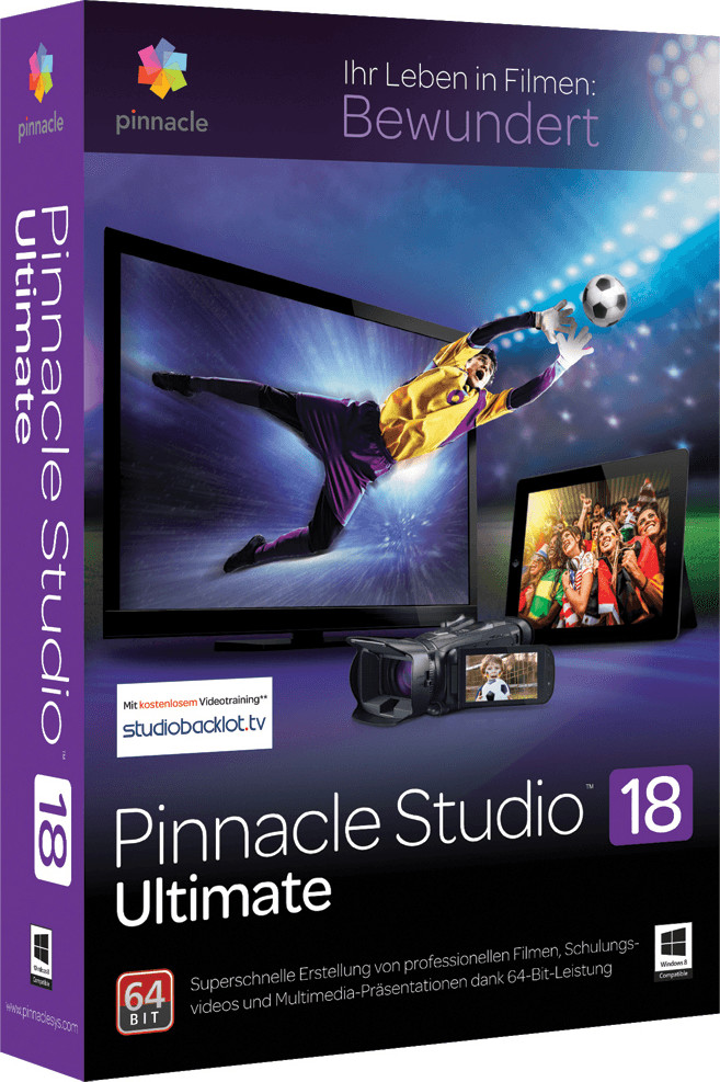 Pinnacle Corel Studio 18 Ultimate (DE) (Win)