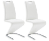 MCA Furniture Amado Schwinger 2er weiß