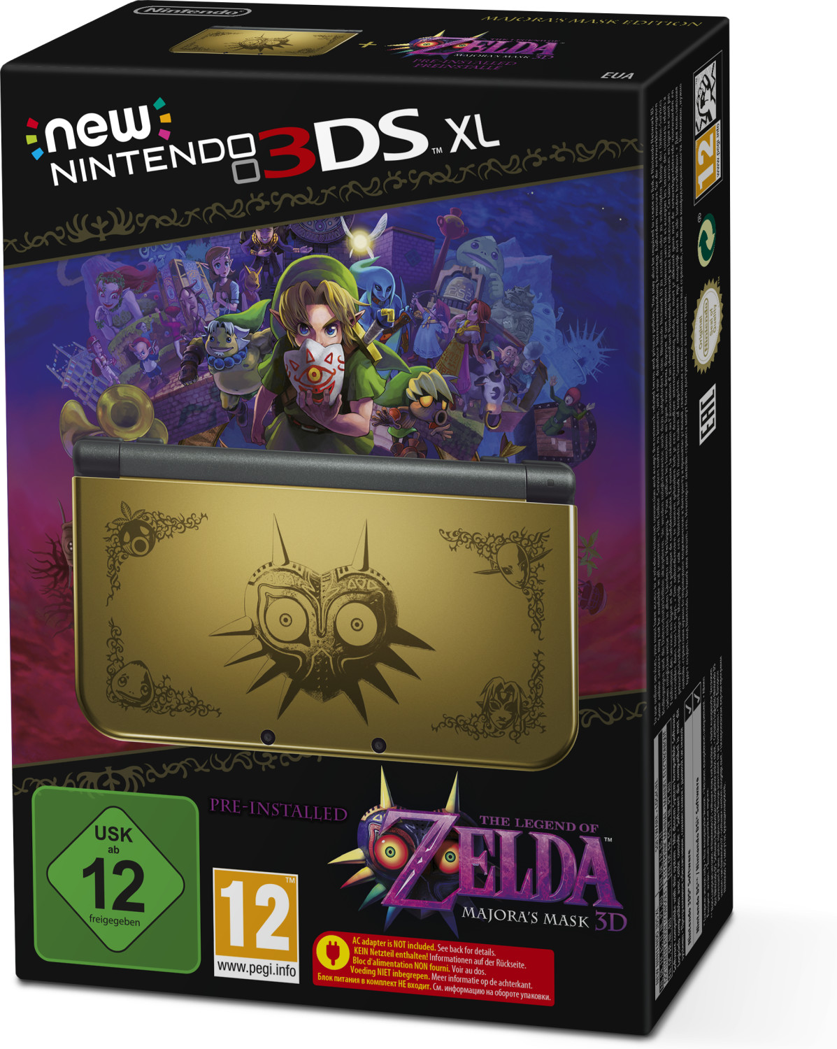 Nintendo New 3DS XL The Legend of Zelda: Majora's Mask 3D Edition