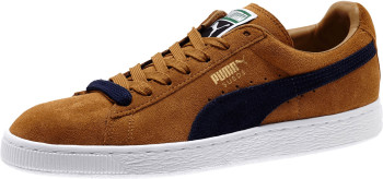 puma suede semelle brune