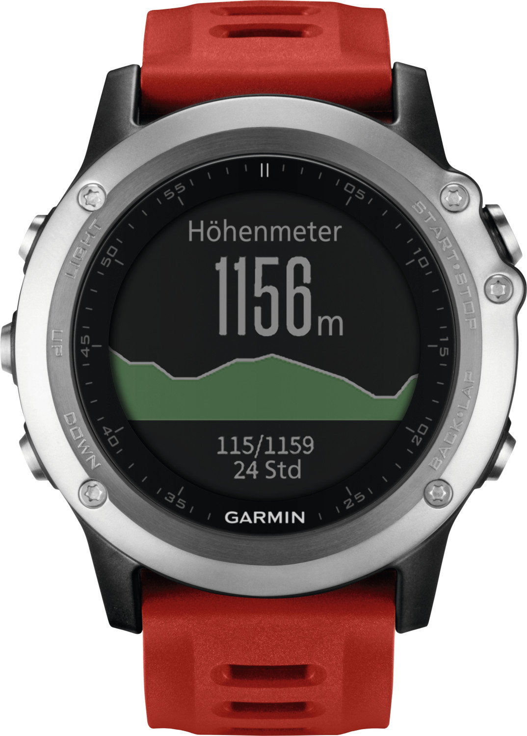 garmin fenix 3 red
